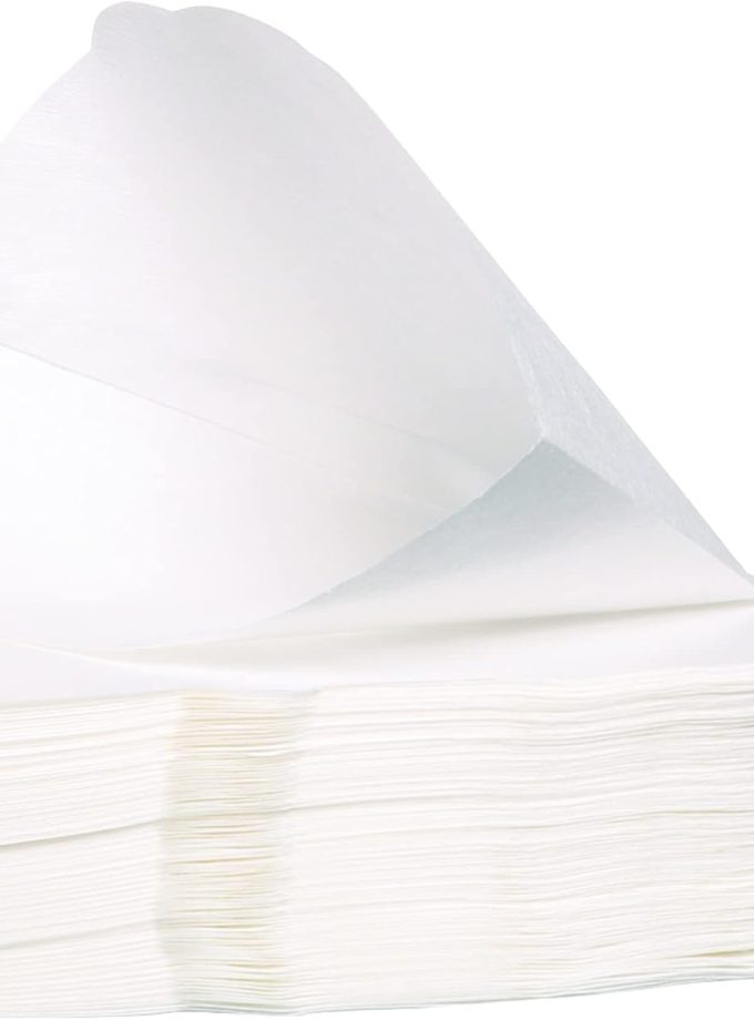Bleached Coffee Filter Papers, Size 4, 100 Pieces