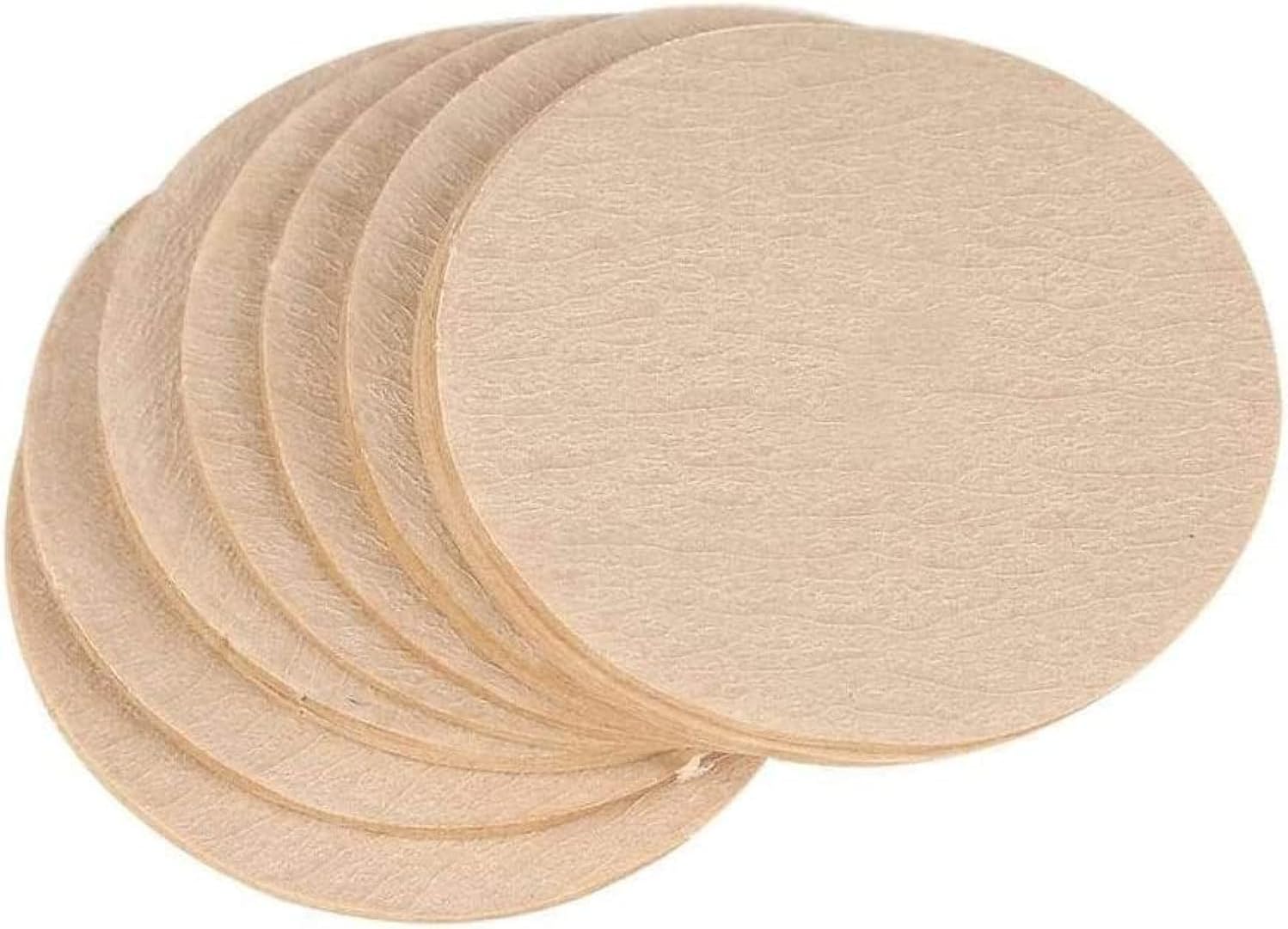 100 Pcs Brown Coffee Filter Moka Pot Filter Paper, Natural Brown, Disposable Coffee Filters