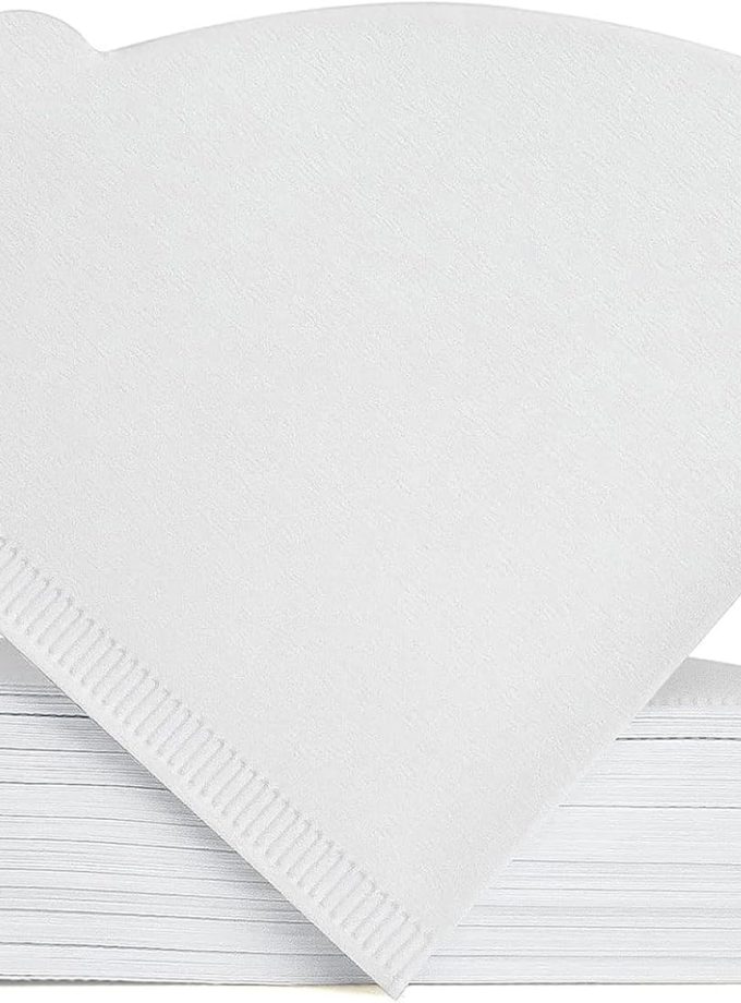 200 Count Coffee Filter, Cone Coffee Filters, Natural Paper Coffee Filter, Each reusable item 2-4 Cup, Unbleached Natural Paper, For Pour Over Coffee Dripper and Coffee Maker