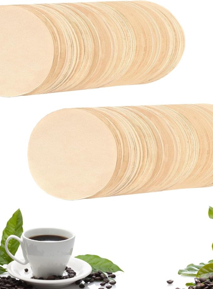 800 Count Espresso Coffee Filters, 51 mm Unbleached Round Coffee Paper Filter for Espresso Machine, Disposable Coffee Filter Compatible with Espresso Coffee Maker